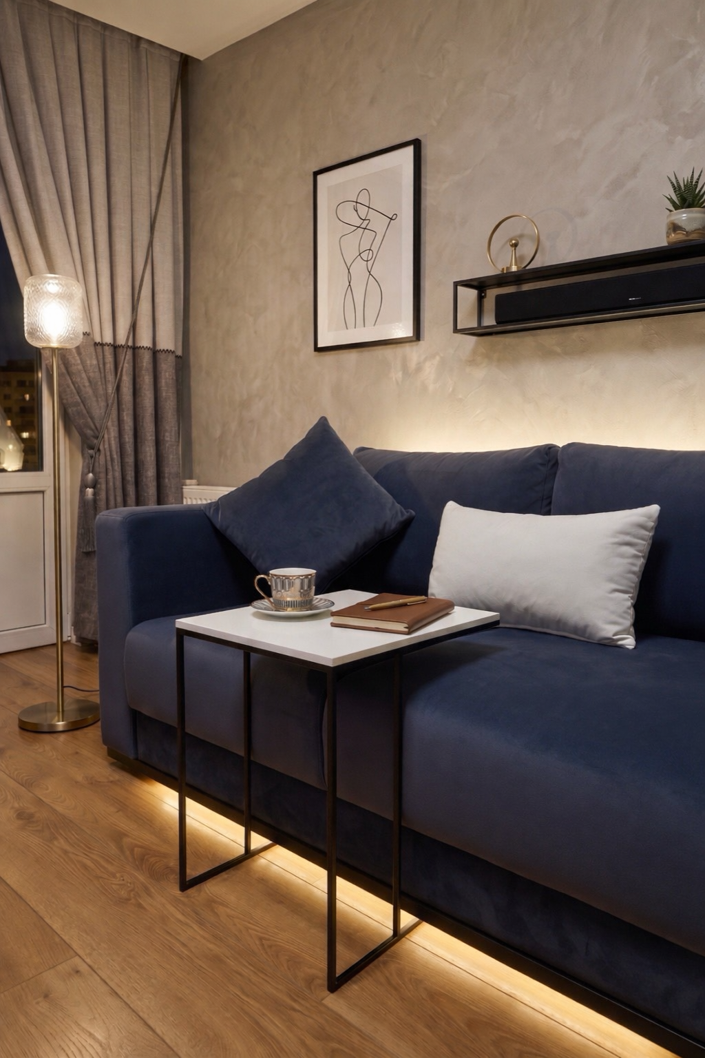 Modern Zigon Sehpa Takımı – 3’lü Şık Tasarım